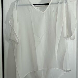 Elegant White Women's Top